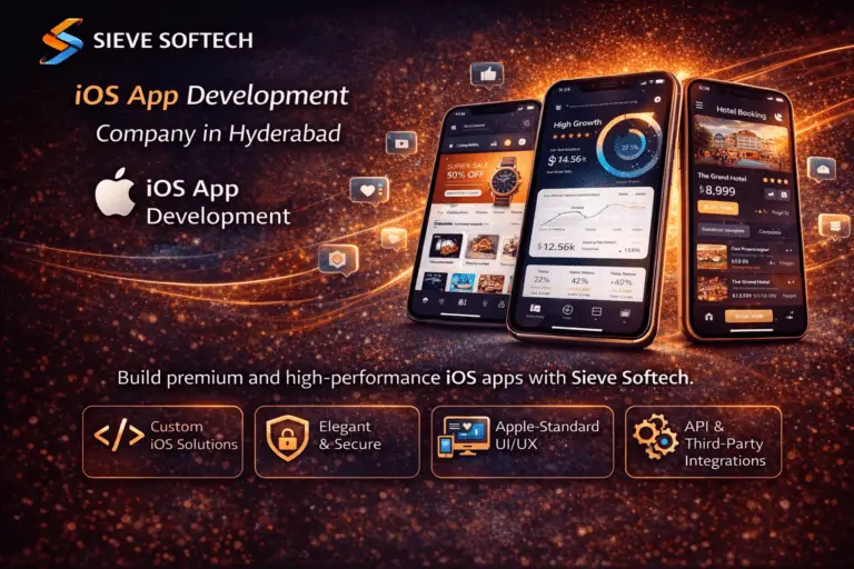 iOS App Development Company in Hyderabad – Sieve Softech